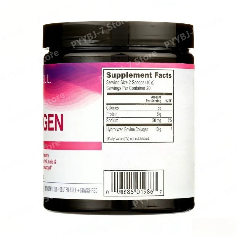 Super Collagen Powder A 6600mg Types 1 & 3 Unflavored 7 Ounces Bone Joint Skin Hair Nails Support Daily Nutritional Supplement