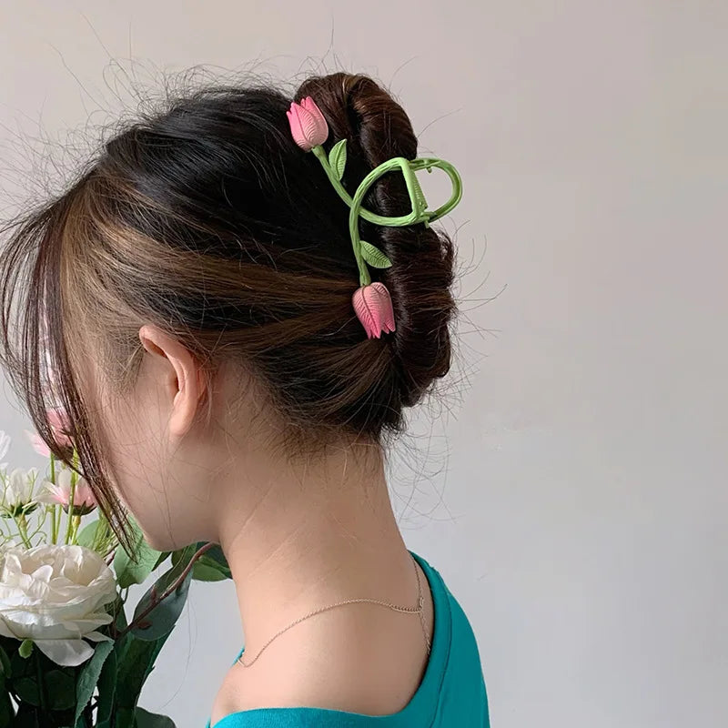 Fashion Irregular Metal Hair Claw Vintage Hair Clips Crab Hairpin Simple Geometric Barrettes Headband Hair Accessories Headwear