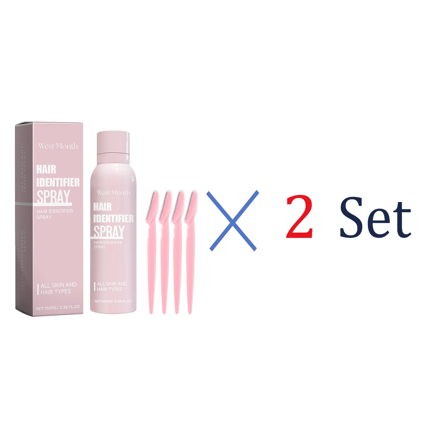 100ml Scraper Removal Spray Permanent Gentle Shaving Depilator Intimate Areas Body Hair  Inhibitor Painless Powerful Epilator