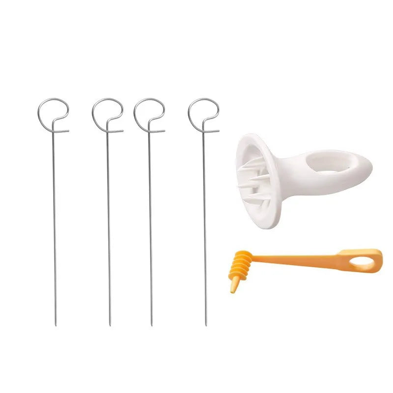 Precision Fruit Slicer Removable Blades Multi Function Kitchen Tool for Strawberries Bananas Vegetables Easy Dishwasher