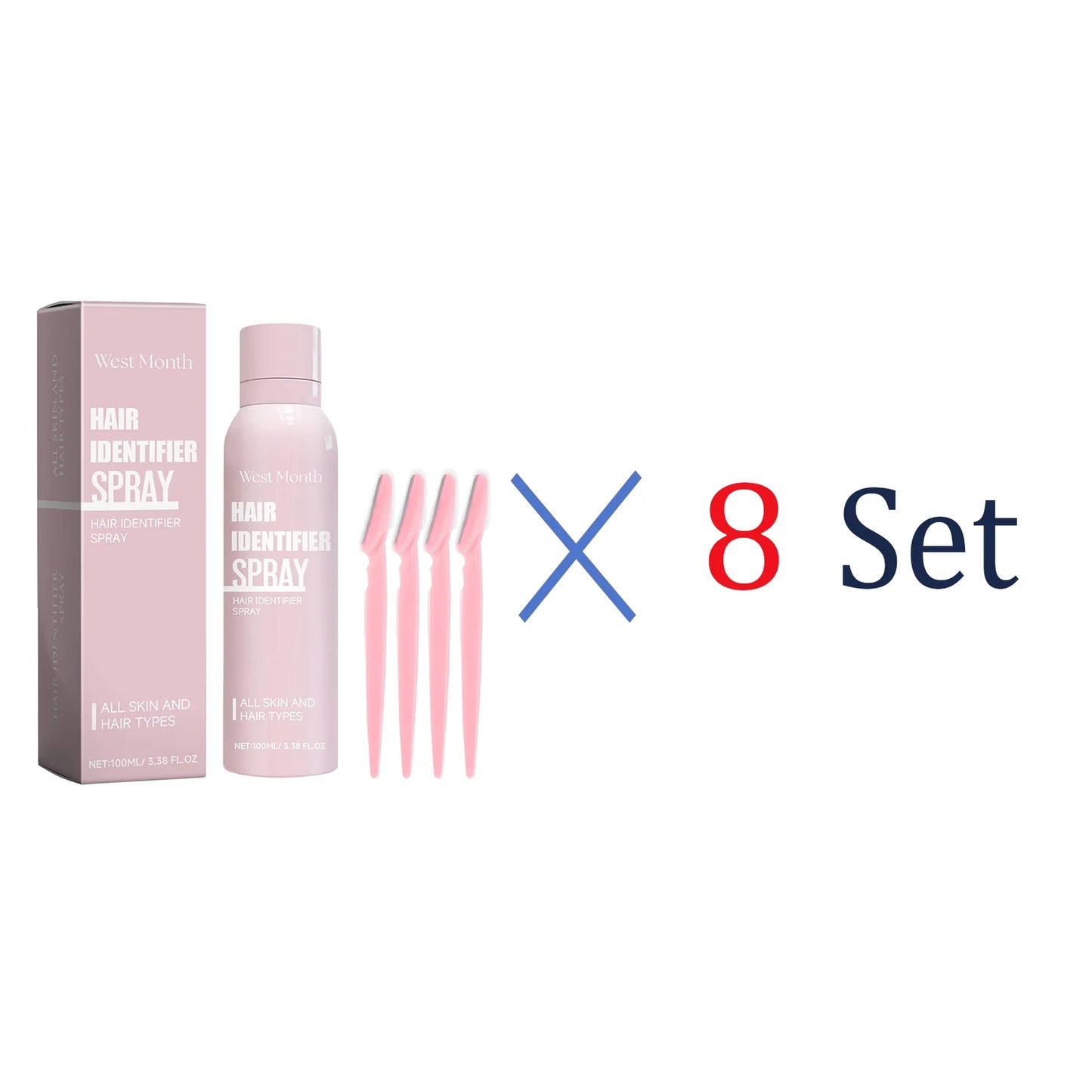 100ml Scraper Removal Spray Permanent Gentle Shaving Depilator Intimate Areas Body Hair  Inhibitor Painless Powerful Epilator