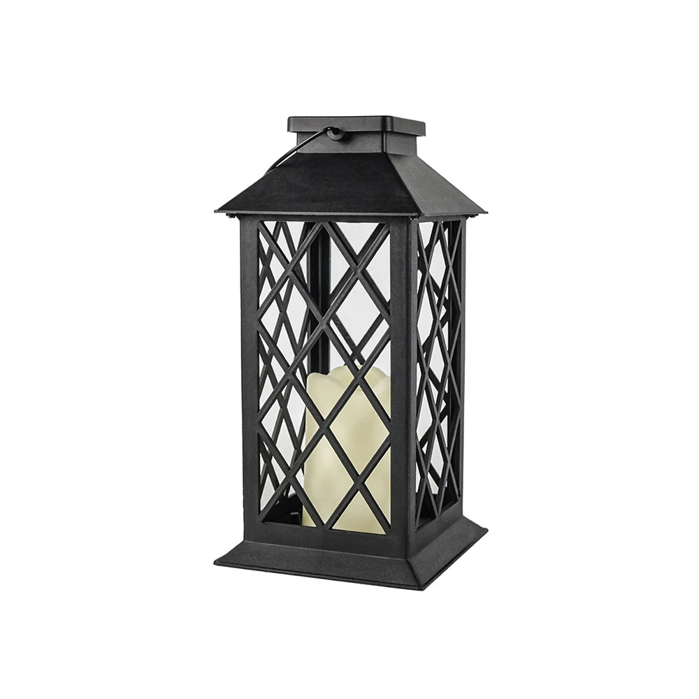 Outdoor Battery Light Windproof Durable LED Candlelight High Hardness Lightweight Camping Lamps Coated Surface Door Table
