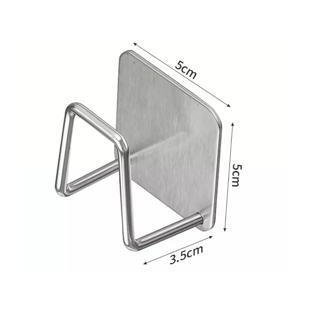 2-8 PCS Space Saving Kitchen Organizer:No Drill Wall Mounted Pot Lid Holder Under Cabinet Chopping Board Plate Storage Rack